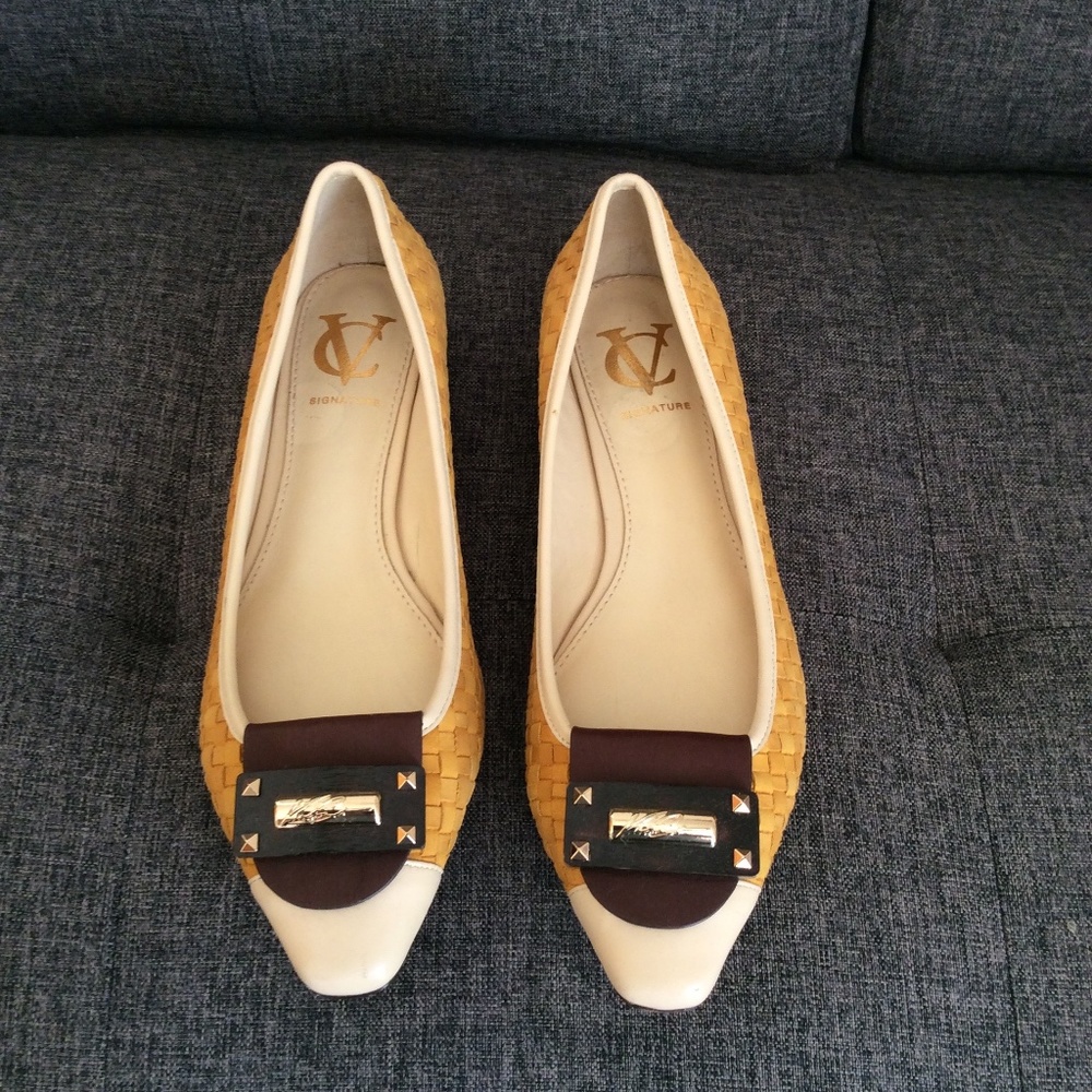 Vero cuoio Signature flats size 8B / 38